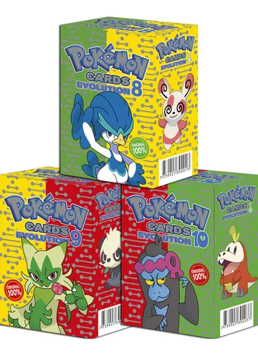 MAZO POKEMON EVOL 8/9/10